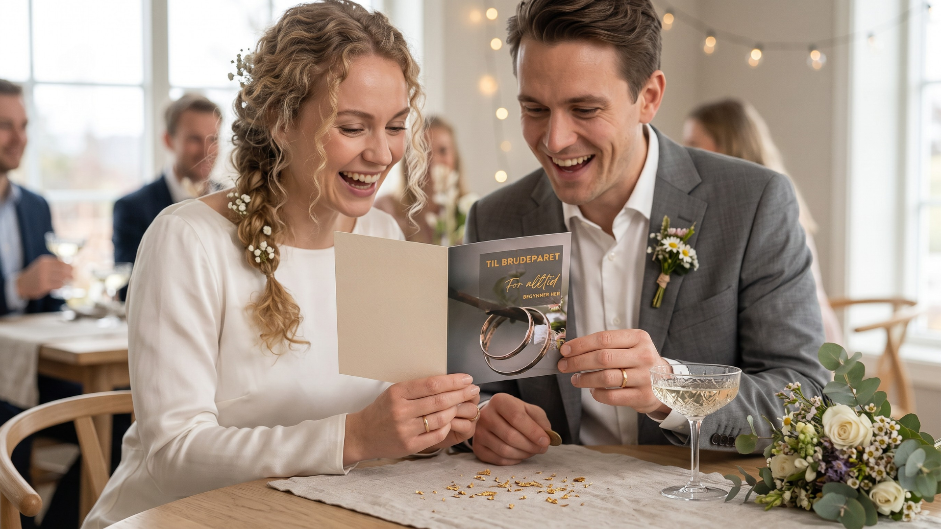 Pengegave til bryllup – hvor mye gir man og hvordan gjøre det på en fin måte?