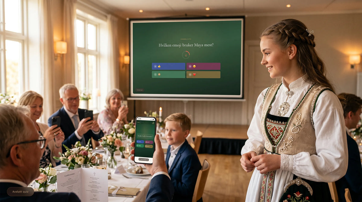 Underholdning til konfirmasjon som passer for alle aldre