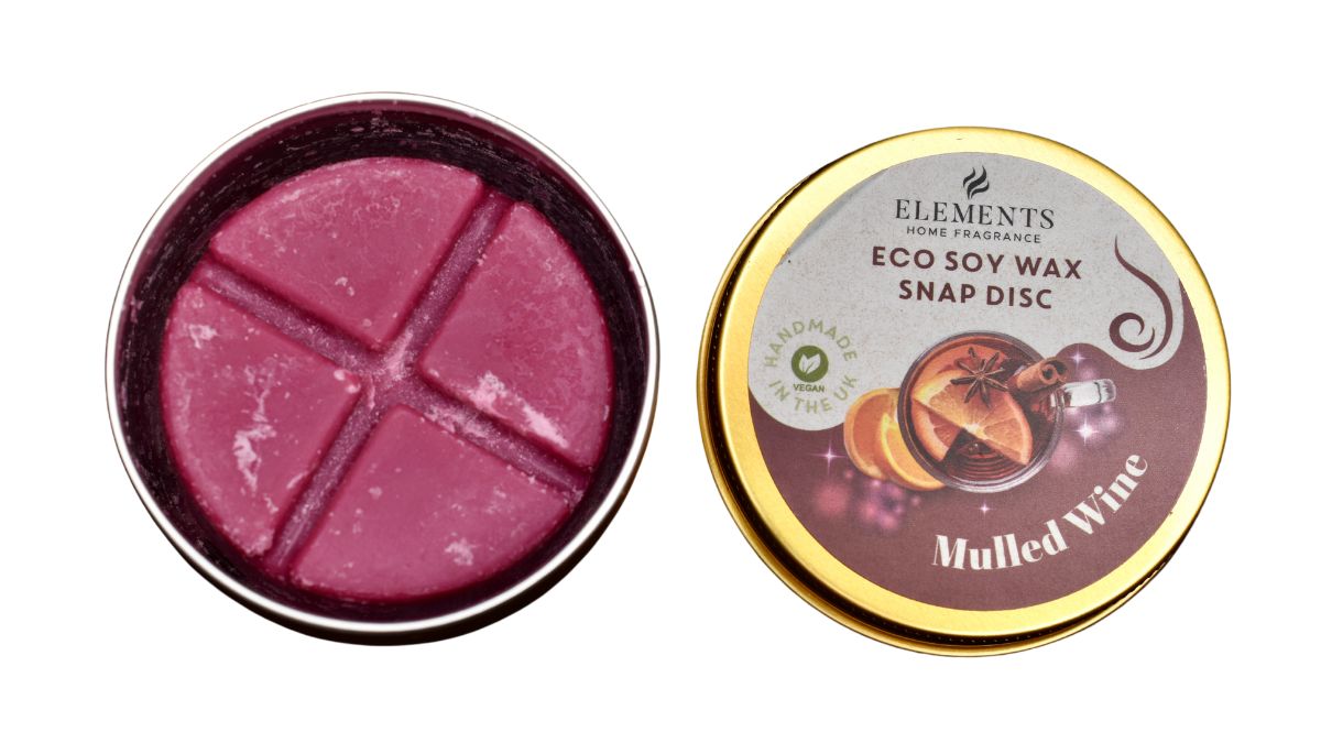 Duftvoks i eske med lukt av gløgg