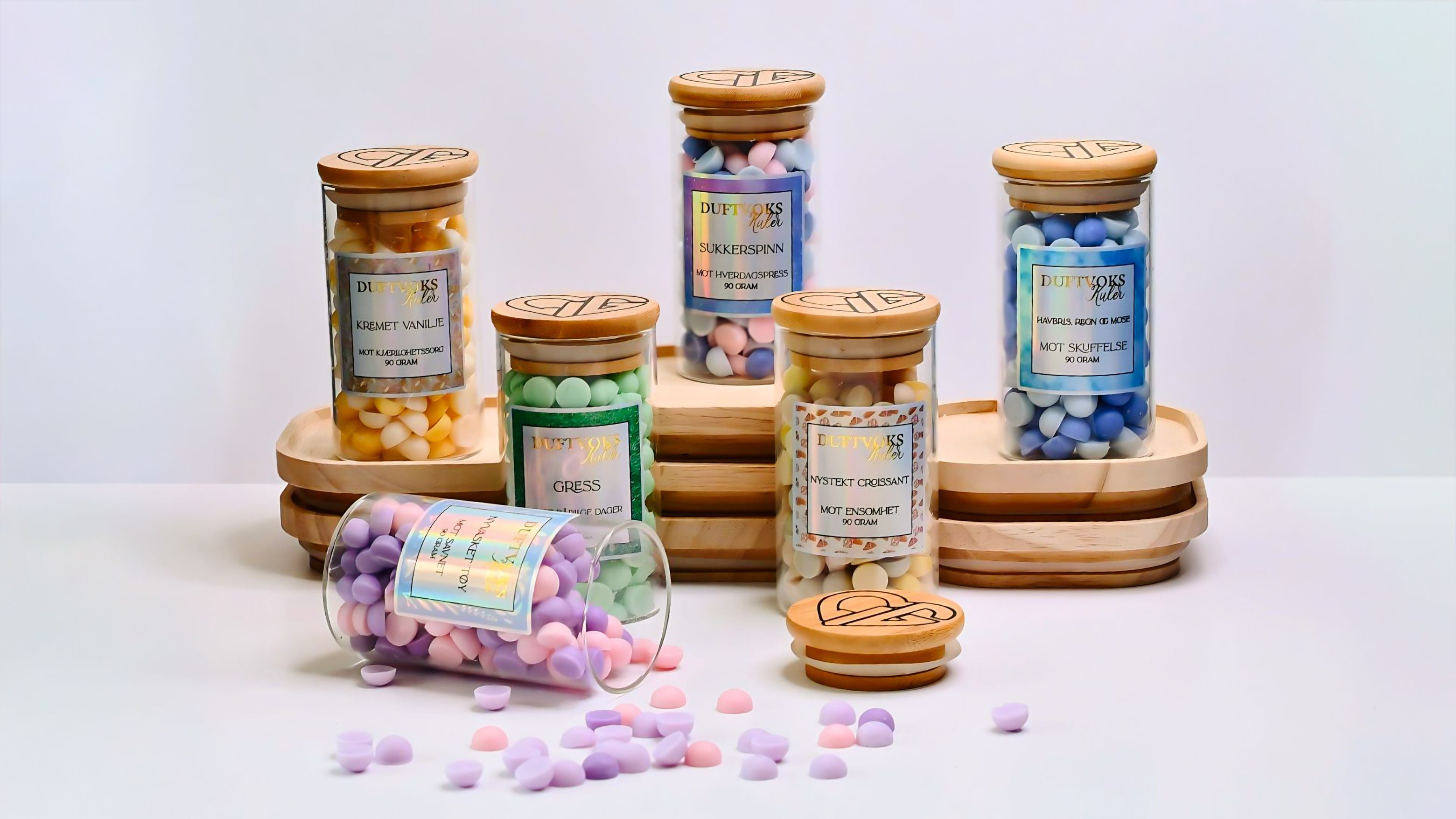 Duftvokskuler – håndlaget i Norge