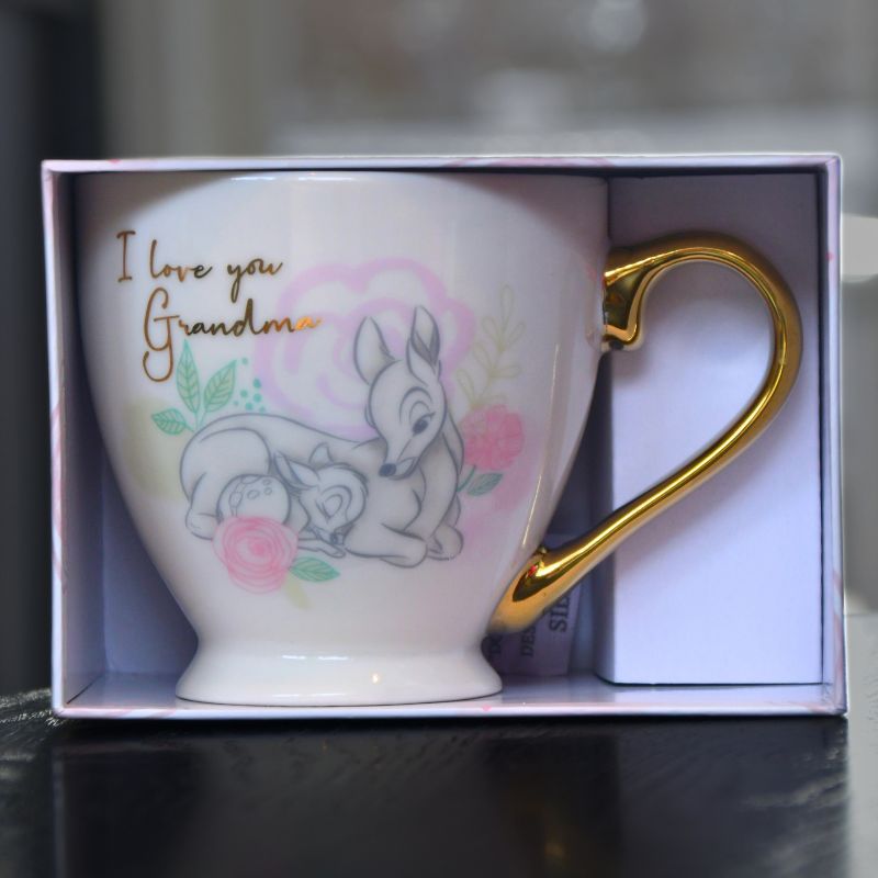 Bambi krus til bestemor i esken