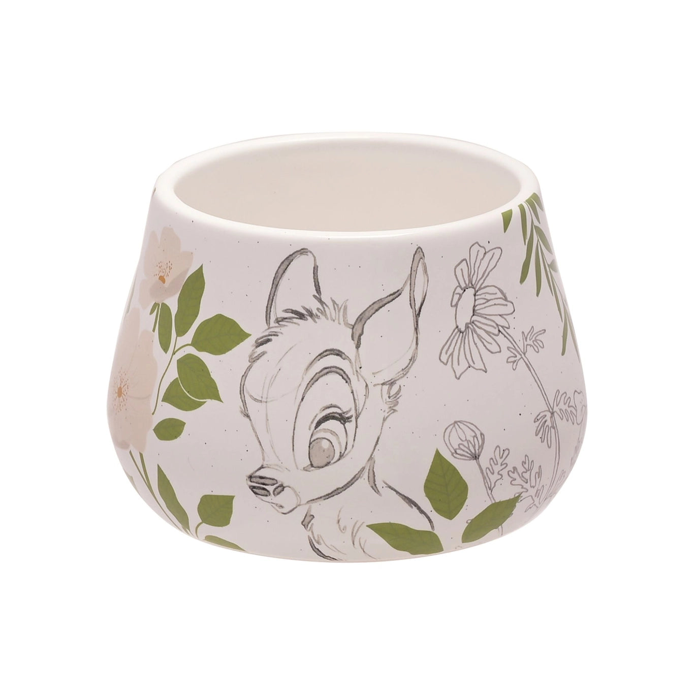 Krukke fra Disney i keramikk med Bambi