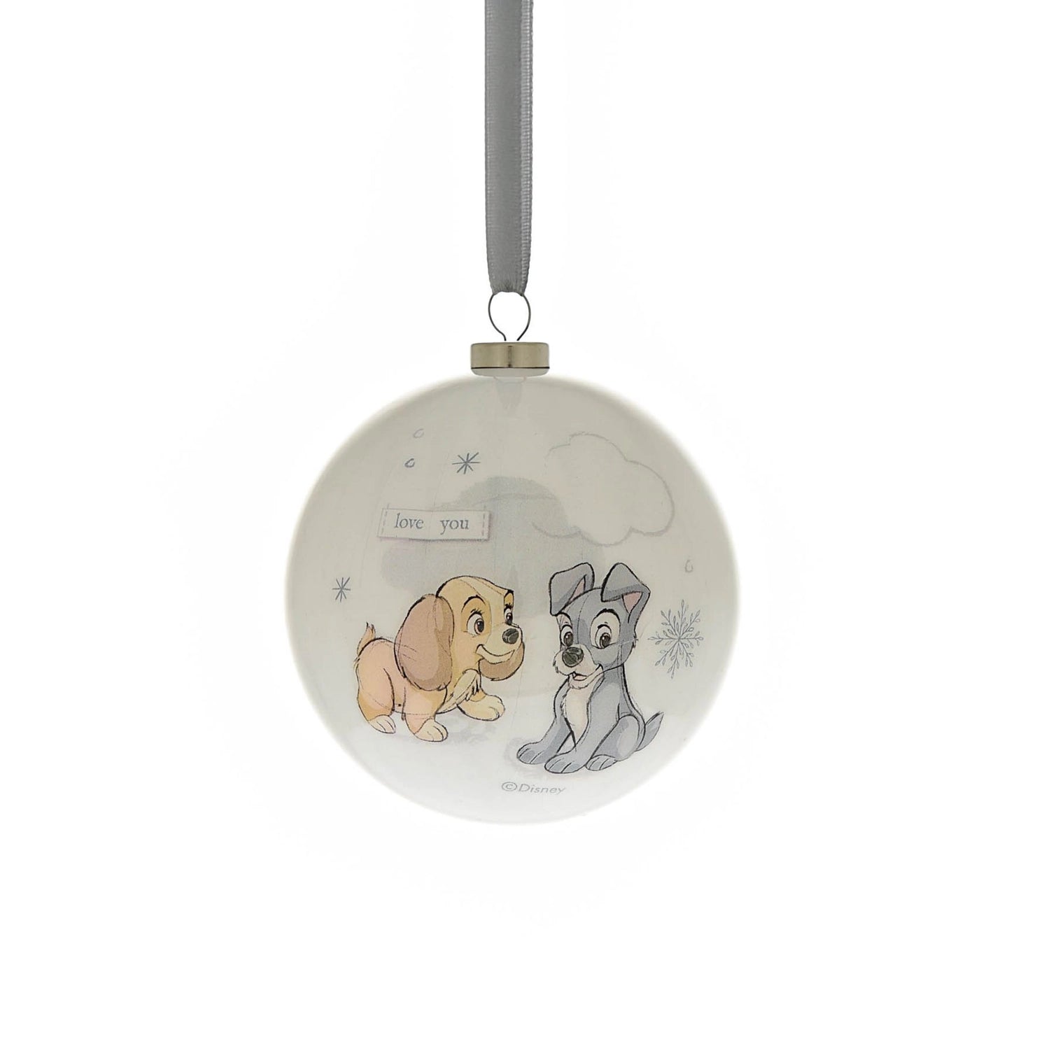 Lady og landstrykeren julekule