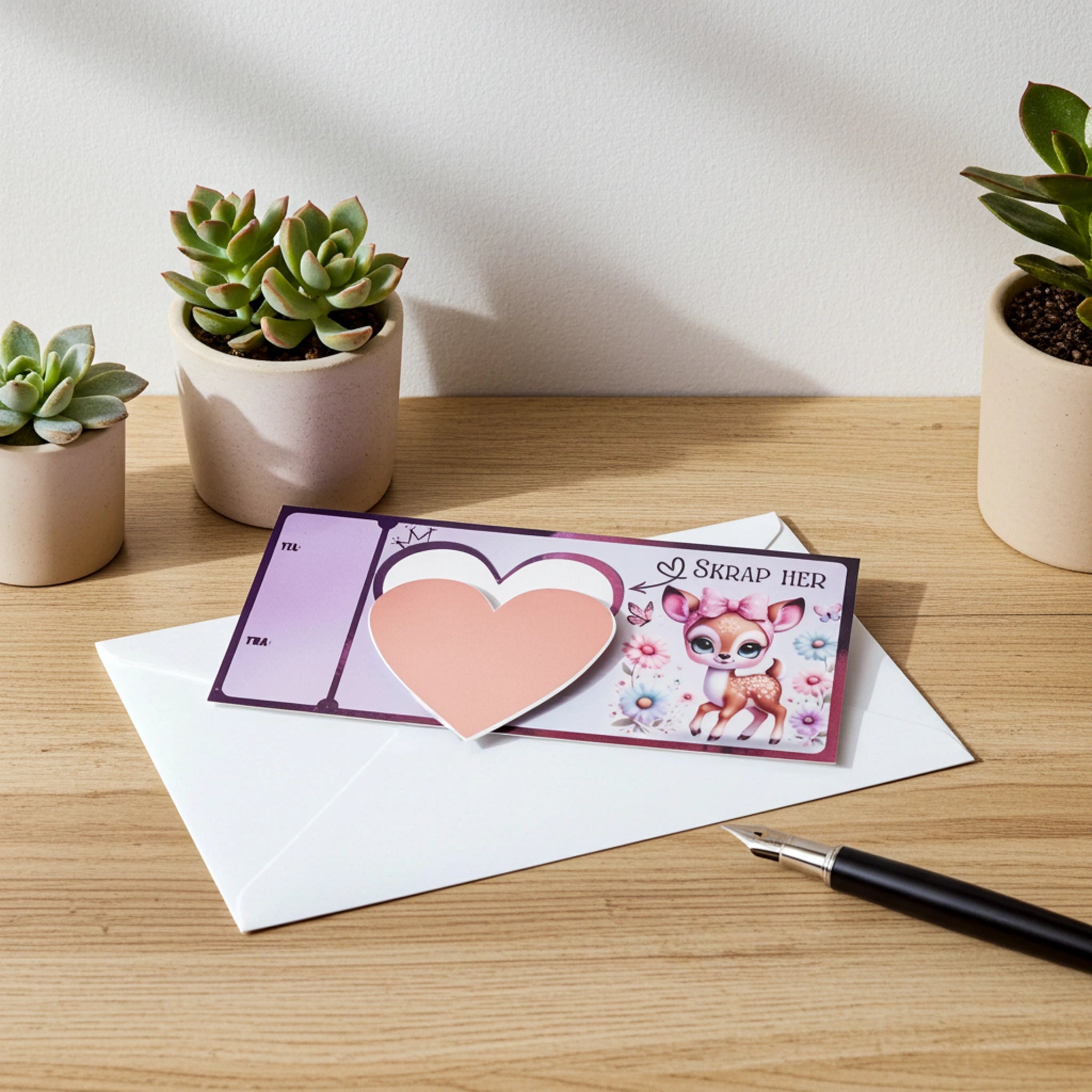 Skrap her bursdagskort hvor man skriver hva man ønsker å gi bort. Perfekt måte å gi bort en helt spesiell gave på, som kan være vanskelig å gi bort fysisk der og da. Skriv inn hva du ønsker å gi bort. En reise, en frisørtime, spabehandling, hotellopphold, kinobilletter, konsertbilletter, resturant-besøk? Uansett hva det måtte være så er dette en fantastisk og unik måte å gi gaven bort på. Den som mottar gaven må altså skrape fram overraskelsen med en mynt for å finne ut hva de får i bursdagsgave.