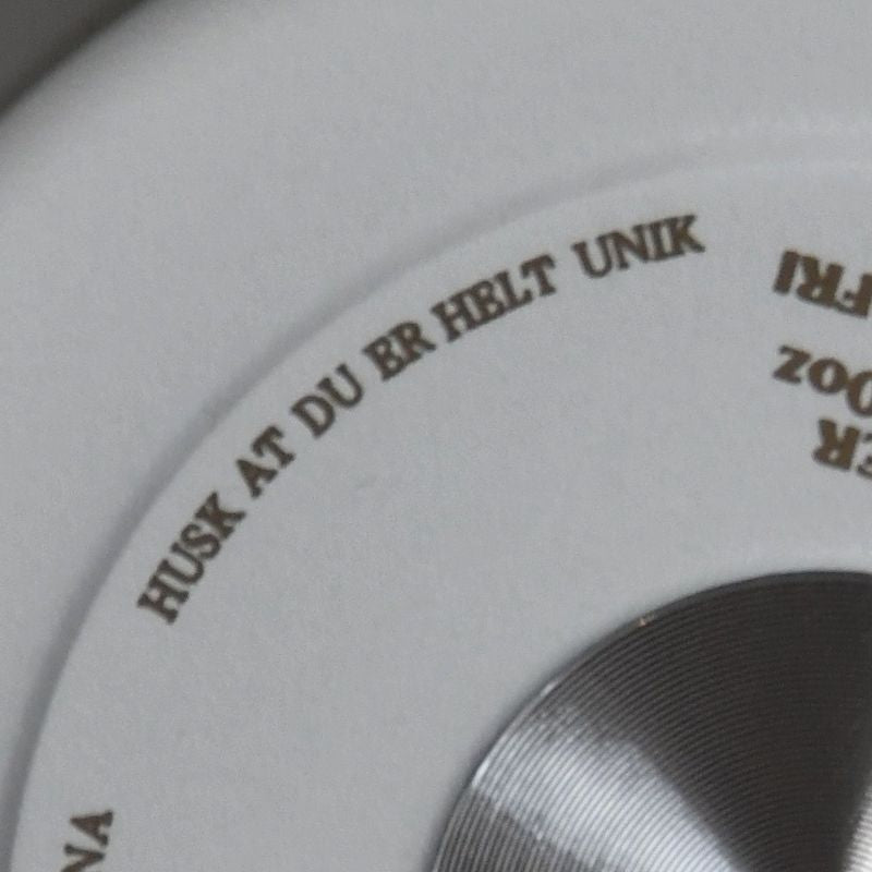 "husk at du er helt unik" en påminnelse i en travel hverdag.