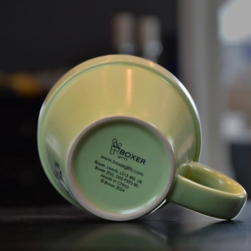 Undersiden av den grønne plantekoppen fra Boxergifts.