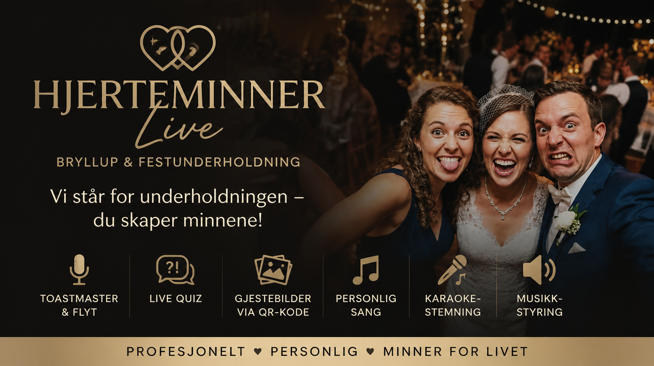 live underholdning til bryllup og fest