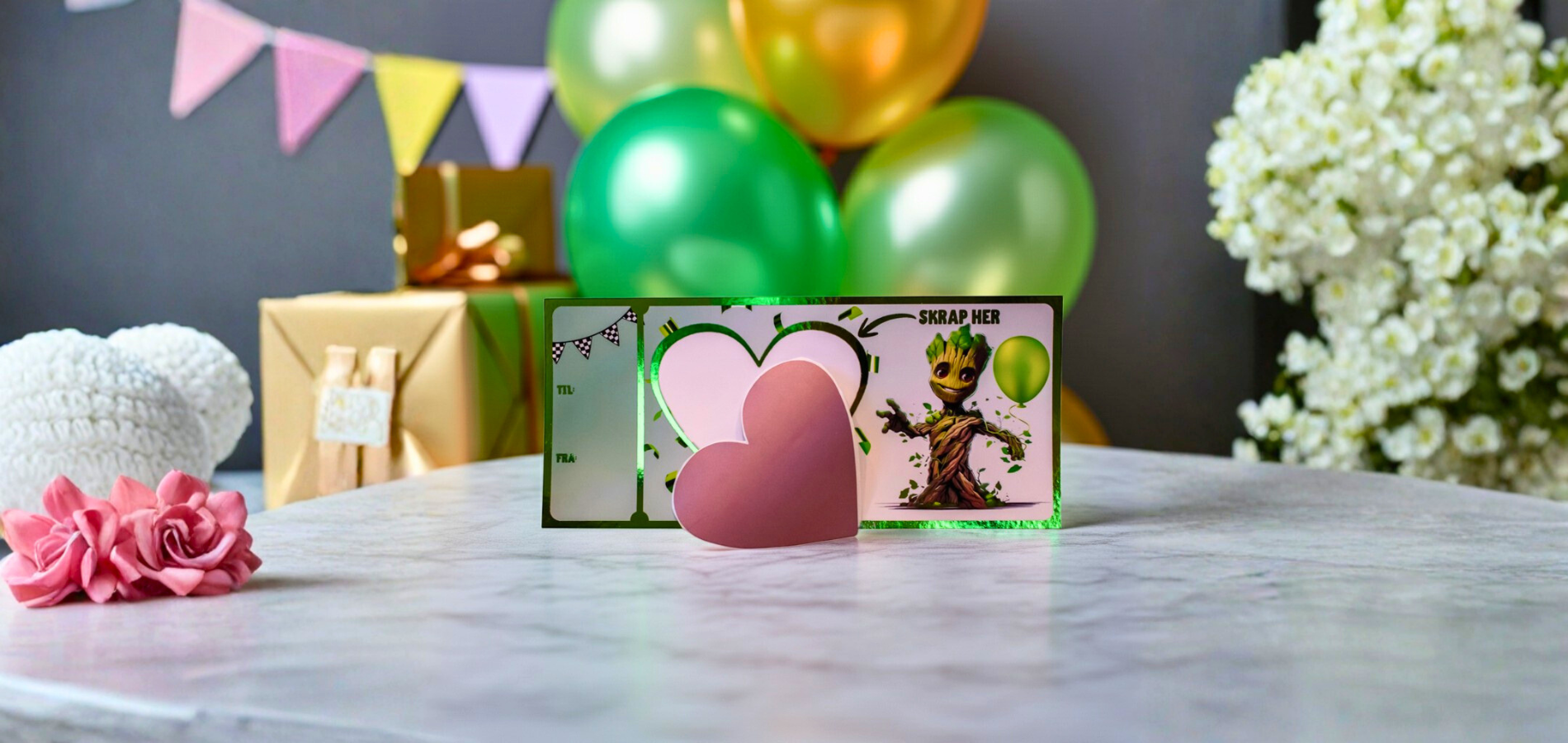 Kort og gavelapper til alle andre anledninger