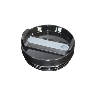 Lokk til termokopp i sort farge