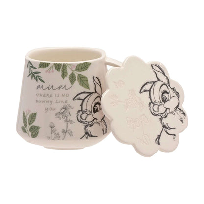 Disney Trampe kaffekopp med brikke. På koppen står det Mum there is no bunny like you. Nydelig keramikk kaffekrus. Perfekt julegave til mamma som elsker disney. 