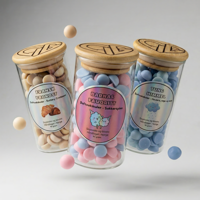 Håndlaget duftvoks – Sukkerspinn